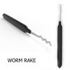Sparrows Worm Rake Lock Pick with optional thermal-coated handle - standard .025 thickness.