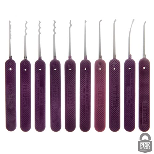 Peterson Just Picks Euro Slenders Set - GSP 0.018 | Pick My Lock