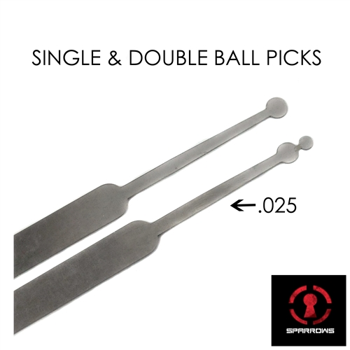 Sparrows Single and Double Ball Set .025
