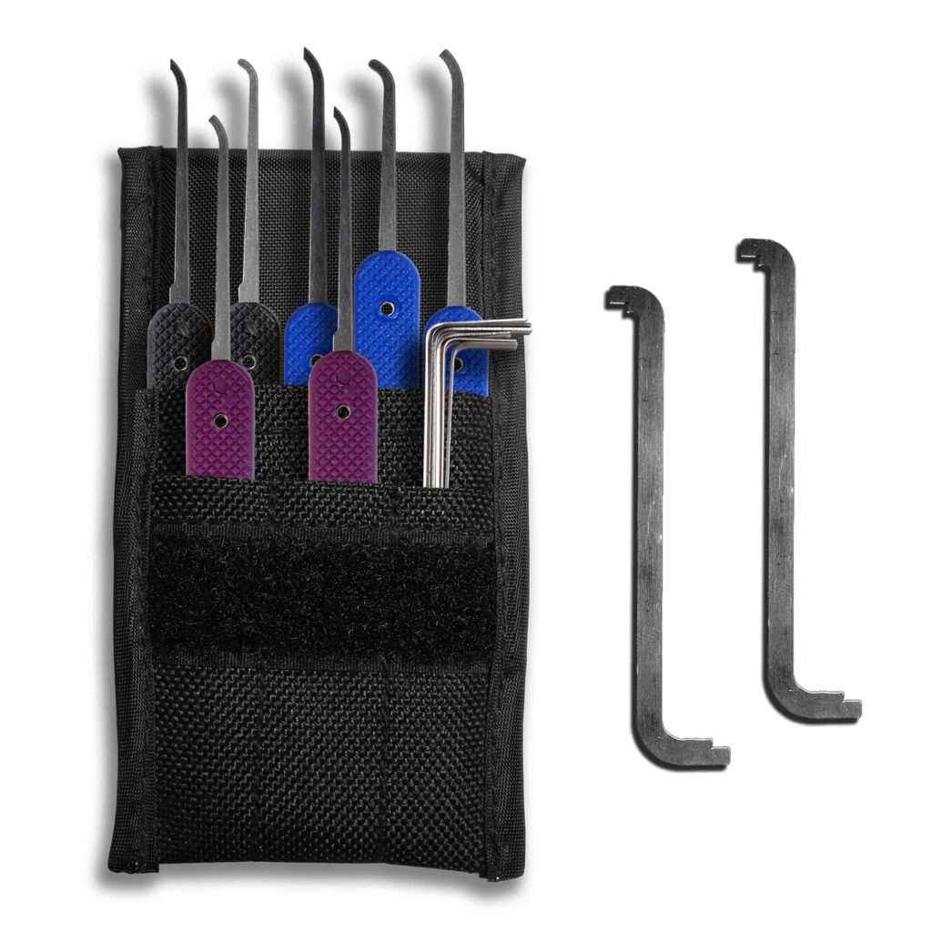 Pick One Spring Majestic 16 Piece Spring Steel Lock Pick Set | Pick My Lock