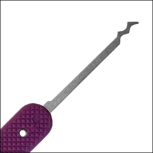Peterson Triple Rake Lock Pick - Euro Slender .018 | Pick My Lock